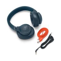 JBL E65BTNC Over-ear Bluetooth hoofdtelefoon, actieve ruisonderdrukking hoofdtelefoon met JBL signature geluid, muziekgenot voor maximaal 24 uur, blauw - thumbnail