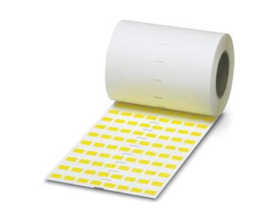 Phoenix Contact 0816155 Apparaatmarkering Montagemethode: Plakken Markeringsvlak: 20 x 8 mm Geel Aantal markeringen: 10000 10000 stuk(s)