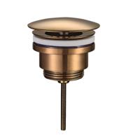 Luxe Vaste Waste BWS Mark 5/4" Geborsteld Brons Koper Boss & Wessing - thumbnail