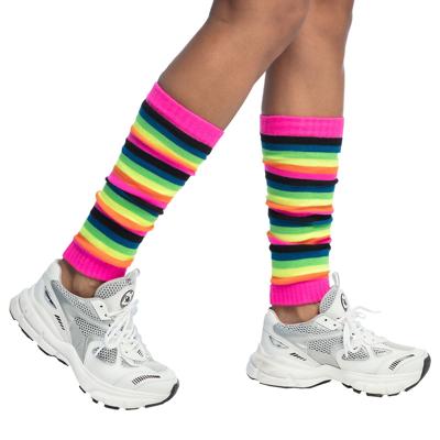 Leg warmers rainbow