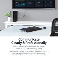 StarTech.com 1,8 m DisplayPort naar DVI-kabel - DisplayPort naar DVI-kabel - DisplayPort-Monitorkabel - DP-kabel - DVI naar DisplayPort-Converter - 1920 x 1200 (DP2DVI2MM6) - thumbnail