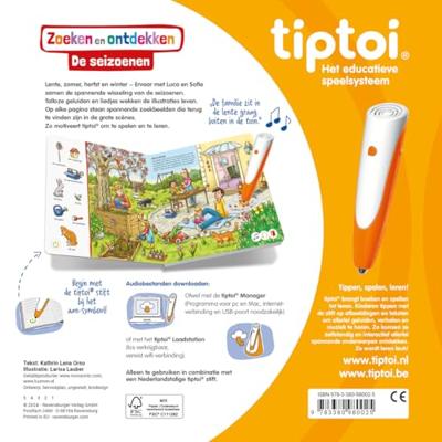 Ravensburger Tiptoi uitbreiding Zoeken en ontdekken: de seizoenen