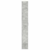 Kledingkast met plank Betongrijs 55 x 25 x 189 cm Bewerkt hout - thumbnail