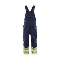 Blåkläder High-Vis bretelbroek 26621800 | Marine/High-Vis Geel | Maat 44 - 7330509727232 - thumbnail