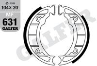 GALFER Remschoen brake shoe standard mf 631 - thumbnail