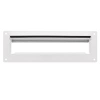 Burg Wächter 32470 PORTA 796 W Brievenbusgleuf Aluminium, Plaatstaal Wit - thumbnail