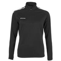 Stanno 408609 First Quarter Zip Top Ladies - Black-Anthracite - XS - thumbnail