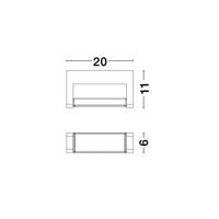 Lyora Richtbare wandlampVolvel zwart - 9195062 - thumbnail