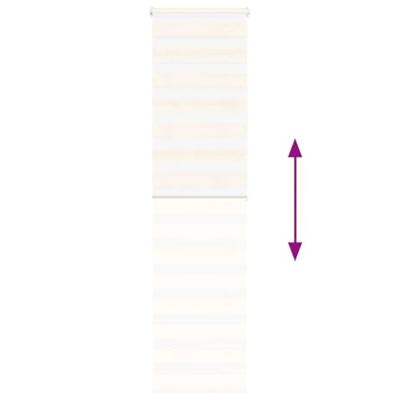 VidaXL Zebra rolgordijn 55x200 cm stofbreedte 50,9 cm marmerbeige VidaXL Zebra rolgordijn 55x200 cm stofbreedte 50,9 cm marmerbeige