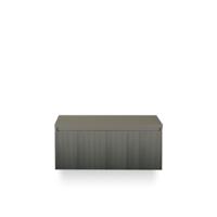 Frozen 3d Badmeubelset 100 cm - Greeplijst in kleur - Incl. Bovenblad Petrol Mat - thumbnail