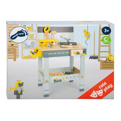 Small Foot houten werkbank miniwob, 52dlg.