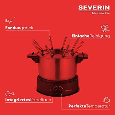 Severin FO2470 Fonduepan Zwart