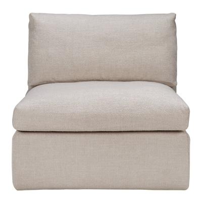 Ethnicraft Modulaire Bank 'Mellow' 1-zits, kleur Ivory Ethnicraft Modulaire Bank 'Mellow' 1-zits, kleur Ivory