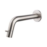 Wiesbaden Sophia fonteinkraan inkortbaar met muurbevestiging 1/2" geborsteld staal 22.3761 - thumbnail