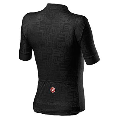 Castelli Promessa Jaquard SS fietsshirt zwart dames L Castelli Promessa Jaquard SS fietsshirt zwart dames L