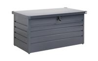 Tuinbox Kussenbox Antraciet 385L metaal afsluitbaar - thumbnail