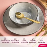 Cookinglife Soepkommen / Kommen Nola Warm Grey ø 17 cm - 6 stuks - thumbnail