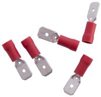 Dresselhaus platte stekkers blade terminal, insulated 6.3x0.8mm/ 0.25-1.0 qmm - thumbnail