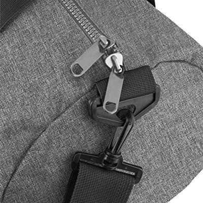 Atlantis BG140 Original Barrel Bag - Grey-Marl/Black - 50 x 25 x 25 cm