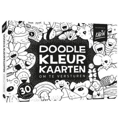 Paperfuel Doodlekleurkaarten om te versturen (Paperback)
