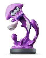 Amiibo Splatoon 2 - Inkling Squid (Neon Purple) - thumbnail