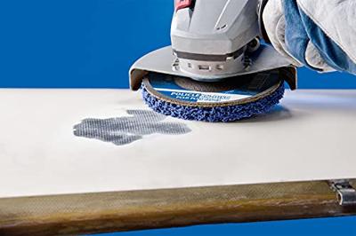 PFERD TOOLS 44698004 Policlean Plus PCLD reinigingsvlies Ø 125 x 13 m boorgat Ø 22,3 mm voor grove reinigingswerkzaamheden 125 mm 1 stuk(s)