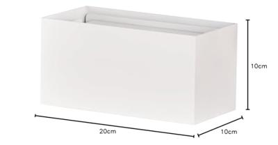 Fischer & Honsel Led wandlampWallo wit - 30517