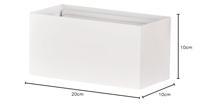 Fischer & Honsel Led wandlampWallo wit - 30517 - thumbnail