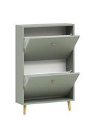 Schildmeyer Schoenenkast Bjarne (2 vakken, pistache) - thumbnail