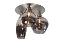 Highlight Plafondlamp Cambio 3 lichts Ø 32 cm zwart - thumbnail