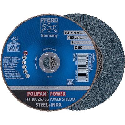 PFERD TOOLS 67686185 Z Sg Power Steelox Lamellenschijf Diameter 180 mm Boordiameter 22.23 mm 10 stuk(s) PFERD TOOLS 67686185 Z Sg Power Steelox Lamellenschijf Diameter 180 mm Boordiameter 22.23 mm 10 stuk(s)