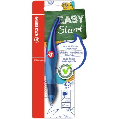STABILO EASYoriginal, ergonomische rollerball, rechtshandig, holograph edition, blauw, per stuk STABILO EASYoriginal, ergonomische rollerball, rechtshandig, holograph edition, blauw, per stuk
