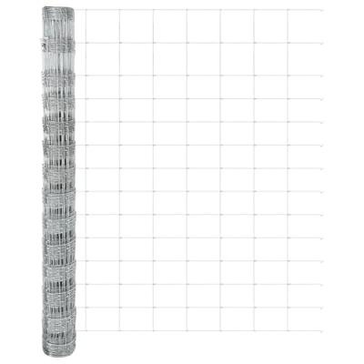 VidaXL Wilde hek warm verzinkt 1000 x 140 x 0.18 cm ijzer