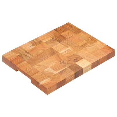 VidaXL Hakblok 40x30x3,8 cm massief acaciahout VidaXL Hakblok 40x30x3,8 cm massief acaciahout