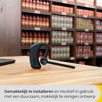 Jabra Perform 45 mono Bluetooth headset met oorhaak - geavanceerde ultra-noise-cancelling microfoon, Push-To-Talk functionaliteit, Face2Face-modus en discreet ontwerp - zwart - thumbnail