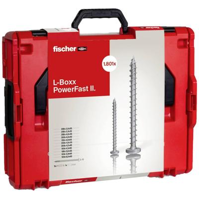 Fischer 568480 PowerFast II PH L-Boxx 102 Riembouten Interne vertanding Staal Galvanisch verzinkt 1 stuk(s)