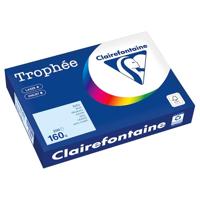 Clairefontaine Trophée Pastel, gekleurd papier, A4, 160 g, 250 vel, azuurblauw - thumbnail