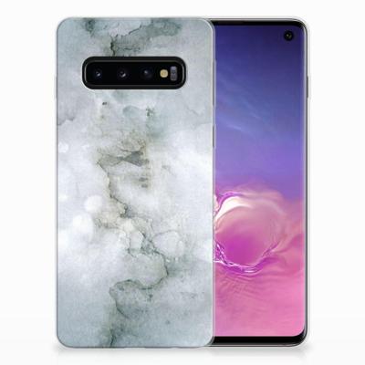 Smartphone hoesje Samsung Galaxy S10 Painting Grey