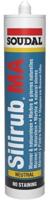 Soudal silirub ma | siliconenkit | zwart | 300 ml - 106252 - thumbnail