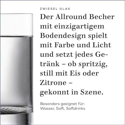 Zwiesel Glas Waterglazen Echo - 411 ml - 4 stuks Zwiesel Glas Waterglazen Echo - 411 ml - 4 stuks