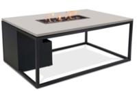 Cosi: Cosiloft 120 Vuurtafel Rechthoek zwart-grijs - thumbnail