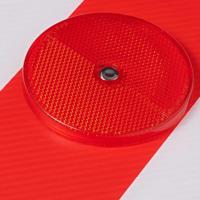 ProPlus Markeringsbord met reflectoren 50 x 50 cm rood/wit - thumbnail