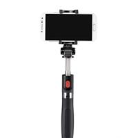 Hama Selfiestick met bluetooth-ontspanner en houder voor mobiele telefoon, selfiestick met uitbreidbare telescoopstang tot 57 cm, compacte selfiestang met statief, ook als tafelstatief en reisstatief, - thumbnail