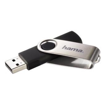 Hama USB-stick 8 GB Zwart 00090891 USB-A 2.0