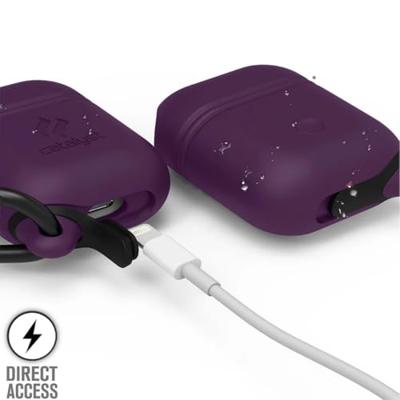 Catalyst Waterproof Case AirPods (1st and 2nd Generation) Deep Plum