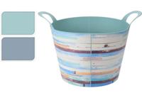 Emmer flexibel vintage hout 55x42x37 cm - thumbnail