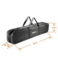 Walimex pro Statieftas 98 cm voor max. 4 studiostatieven tot 96 cm - draagtas met schouderriem, praktisch en comfortabel, dikke bekleding, buitenkant: 98x18x16 cm, binnen 96 x 17 x 14 cm - thumbnail
