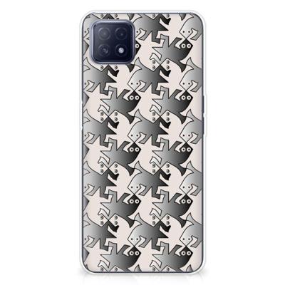 OPPO A53 5G | OPPO A73 5G | TPU Hoesje | Salamander Grey