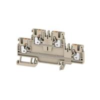 Weidmüller 1547610000 Doorgangsklem 2-etages 5.1 mm Spanveer Grijs 50 stuk(s) - thumbnail