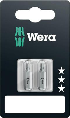 Wera 851/1 Z Bits Phillips, 2 x PH 3 x 25 mm - 1 x 2 stuk(s) - 05073306001 Wera 851/1 Z Bits Phillips, 2 x PH 3 x 25 mm - 1 x 2 stuk(s) - 05073306001